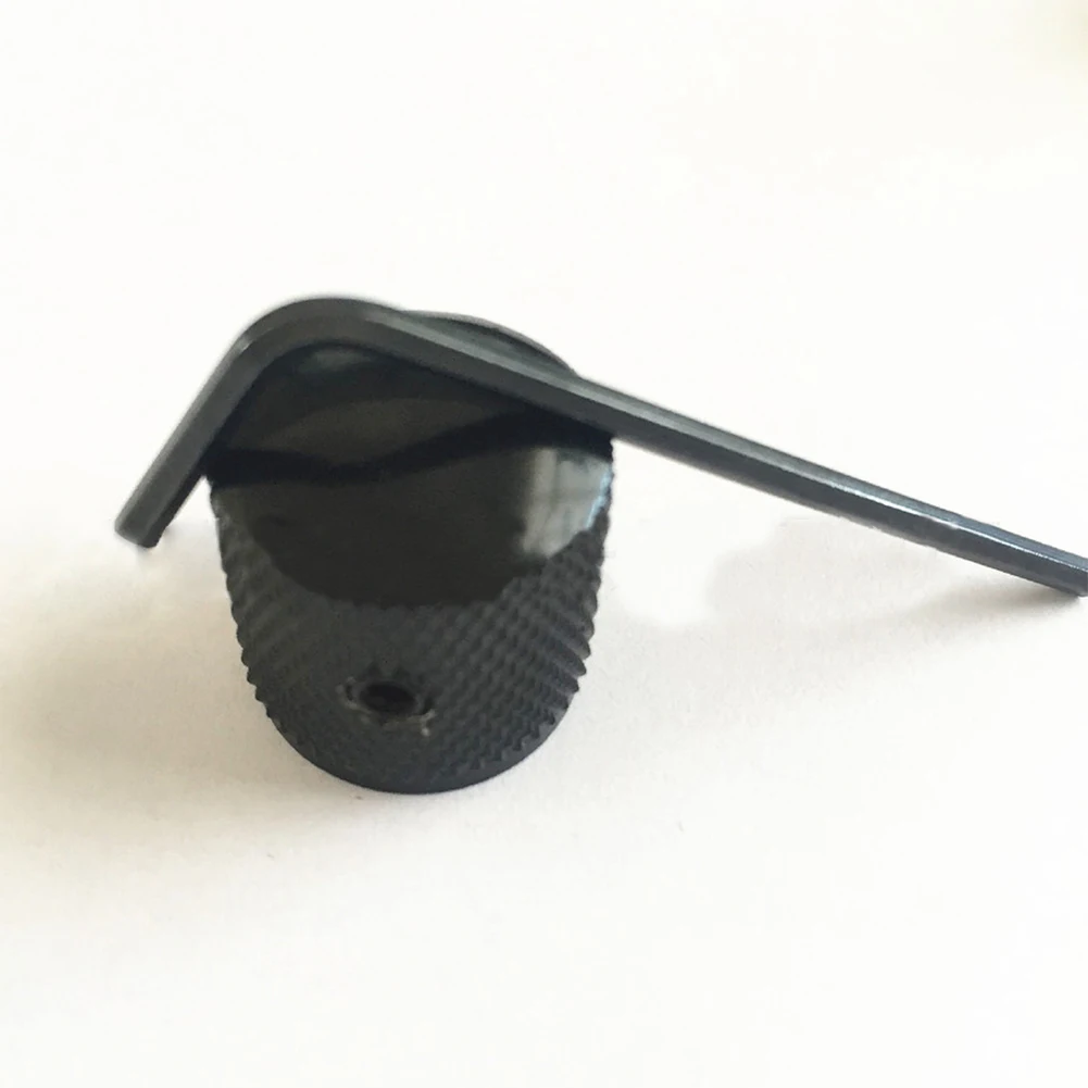 Металлический черный купольный тон Гитара Бас управление ручка кнопка