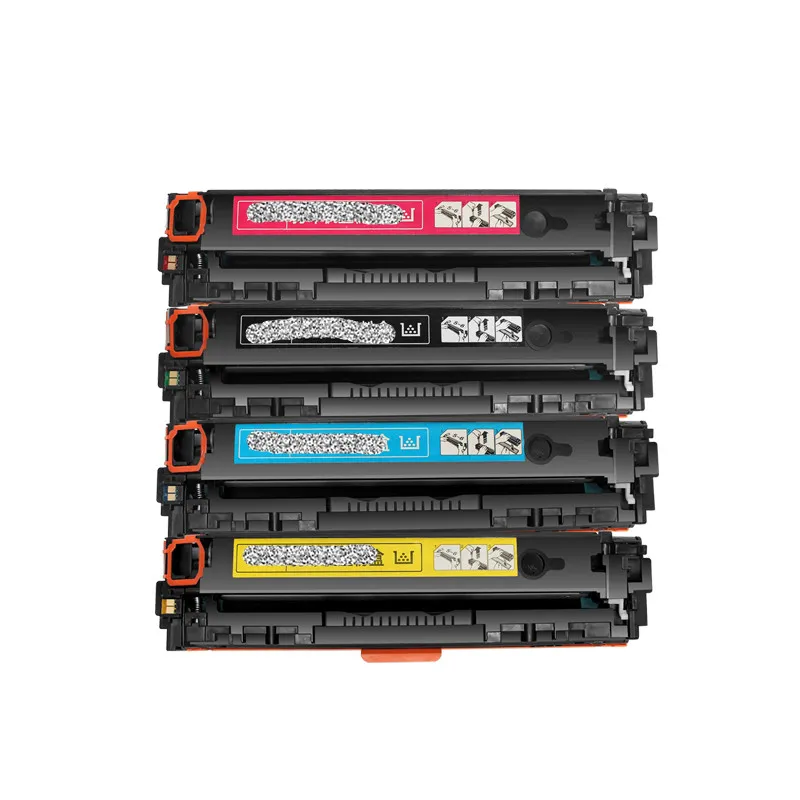 Картридж с цветным тонером совместимый CB540A CB540 540A 540 CB541A CB542A CB543A 125A замена