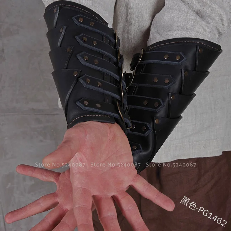 Хэллоуин средневековый мужской Рыцарь Солдат Косплей Bracers Handguard карнавал
