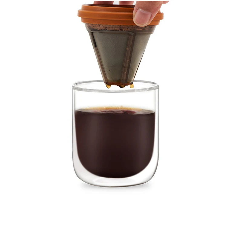 Bodum портативный стеклянный набор кофейных капсул для путешествий Кофеварка