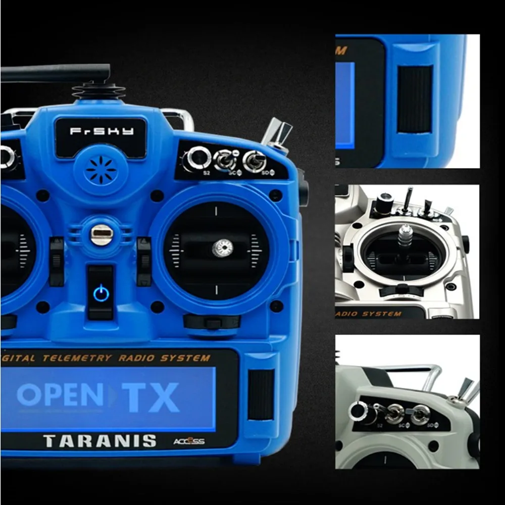 Новейший передатчик FrSky X9D Plus Open TX 2 4G 16CH ACCESS ACCST Taranis для радиоуправляемой модели