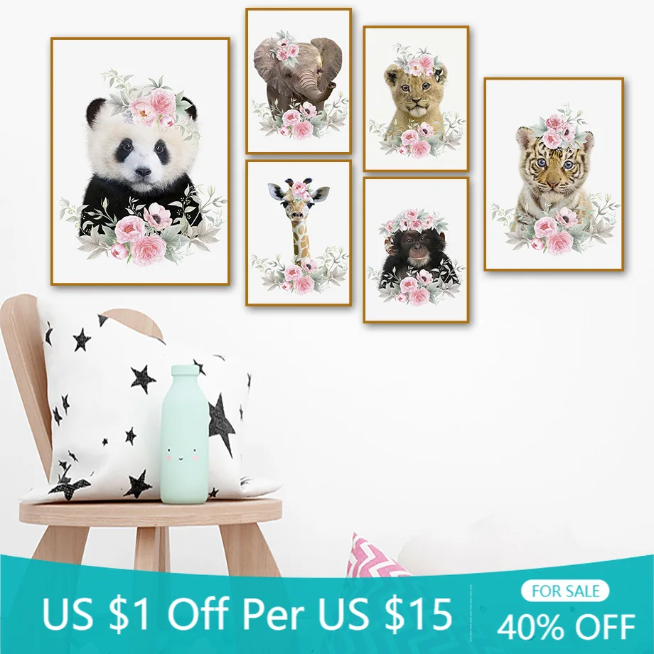 Красивые пижамные комплекты с изображением панда Тигр орангутанг Пижама цветы