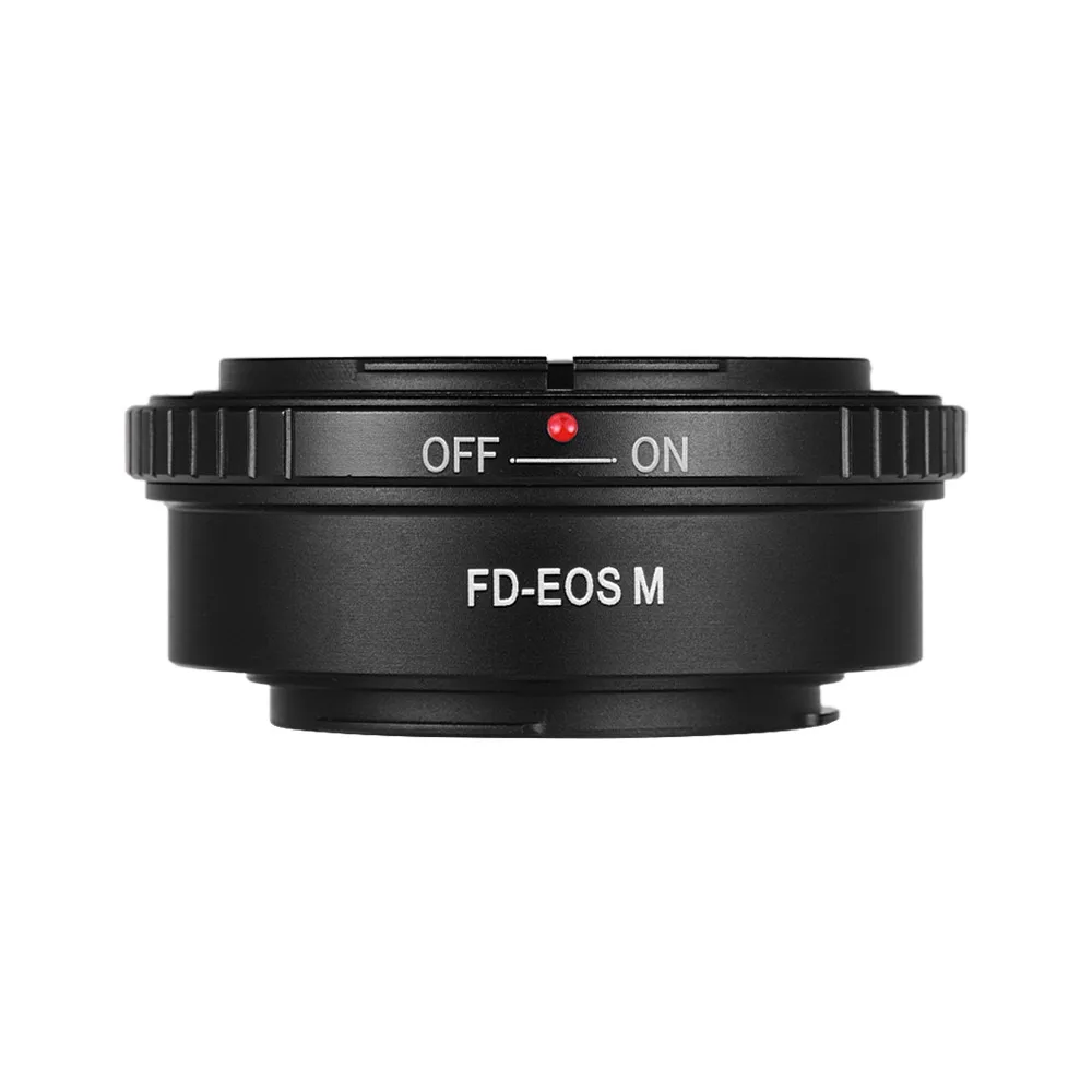 Адаптер кольцо для крепления объектива Canon FD к EOS M M2 M3 M5 M6 M10 M50 M100 аксессуары