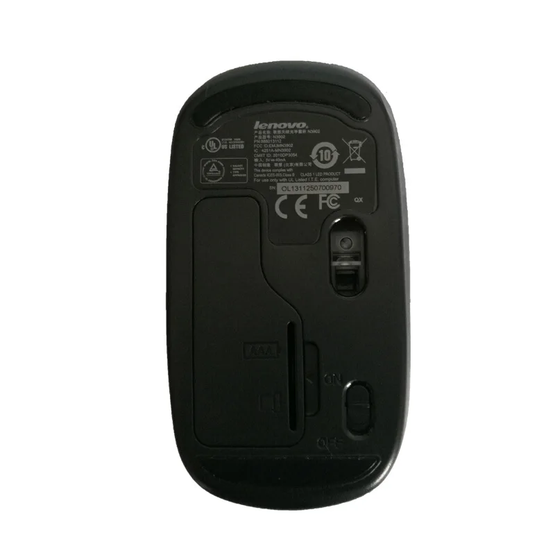 Беспроводная сенсорная мышь Lenovo N3902 с USB-интерфейсом 1000 точек/дюйм игровая для