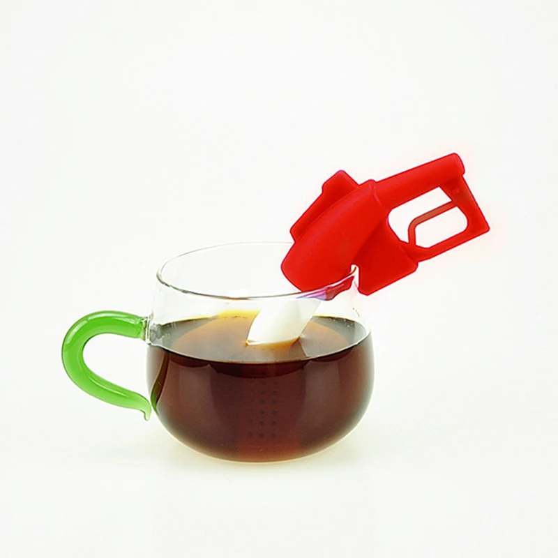 Заправочный пистолет чайный диффузор чайные пакетики пищевой силикон фильтр для