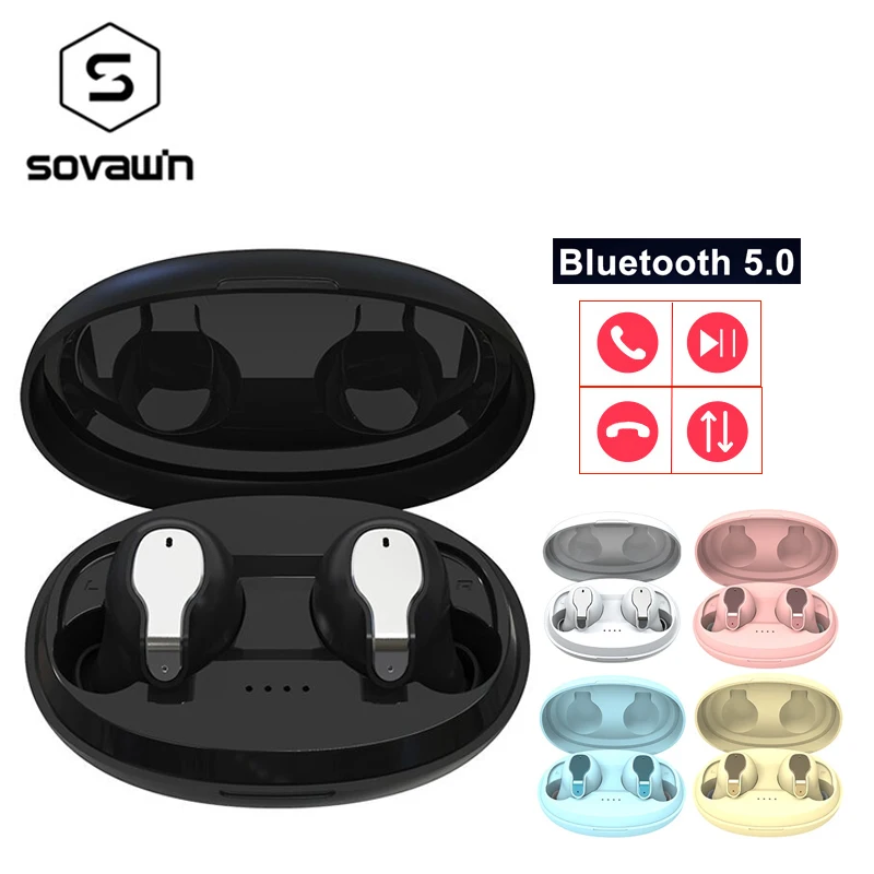 Bluetooth наушники сенсорное управление TWS стерео звук Беспроводной гарнитура