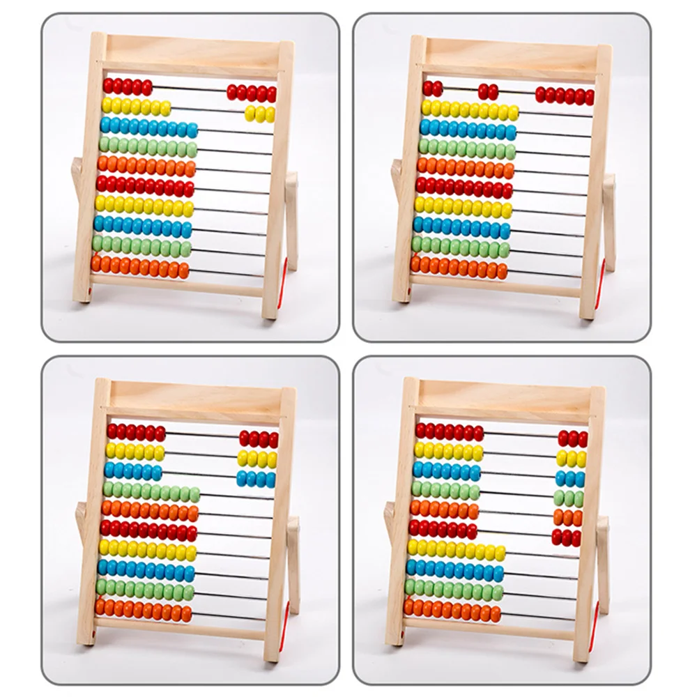 Детская деревянная математические игрушки арифметика расчет счетчик номер