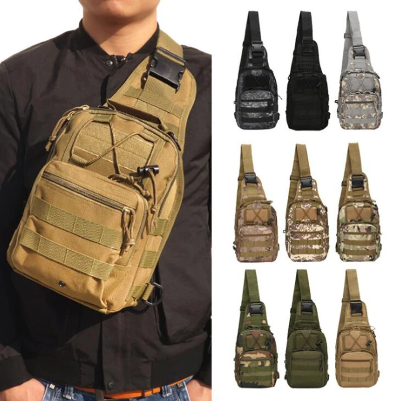 

2021 New Hiking Trekking Backpack Sports Climbing Shoulder Bags Camping Hunting Daypack Fishing Outdoor Tactical Backpack Molle
