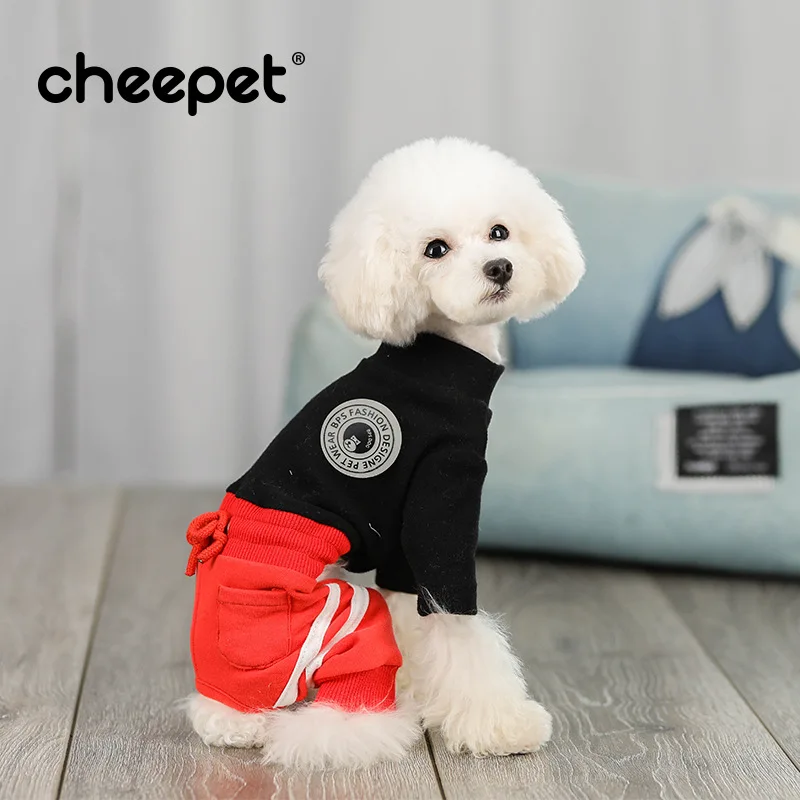 Спортивный стиль четыре ножки нижняя рубашка цвета с вышивкой цвет теплая одежда