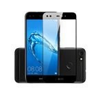 Защитное стекло с полным покрытием для Huawei Nova Lite 2017, защитное закаленное стекло для Huawei Y6 Pro 2017, зеркальная защита экрана