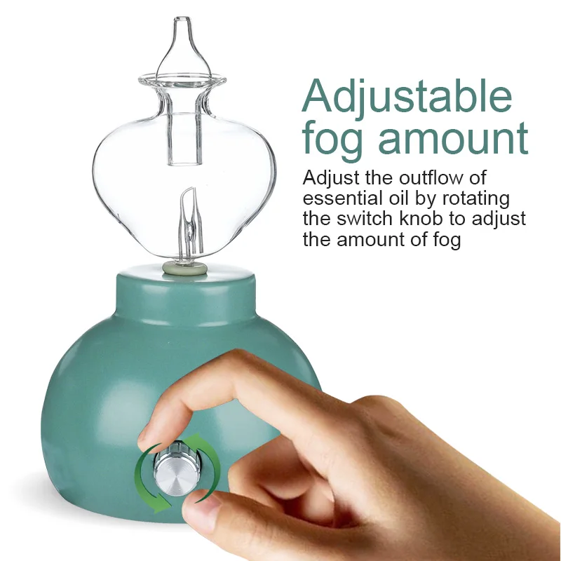 DEKAXI керамический стеклянный Ароматерапевтический распылитель эфирных масел