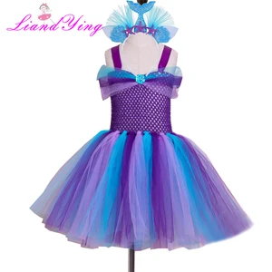 Детское платье-пачка с юбкой-годе, на день рождения