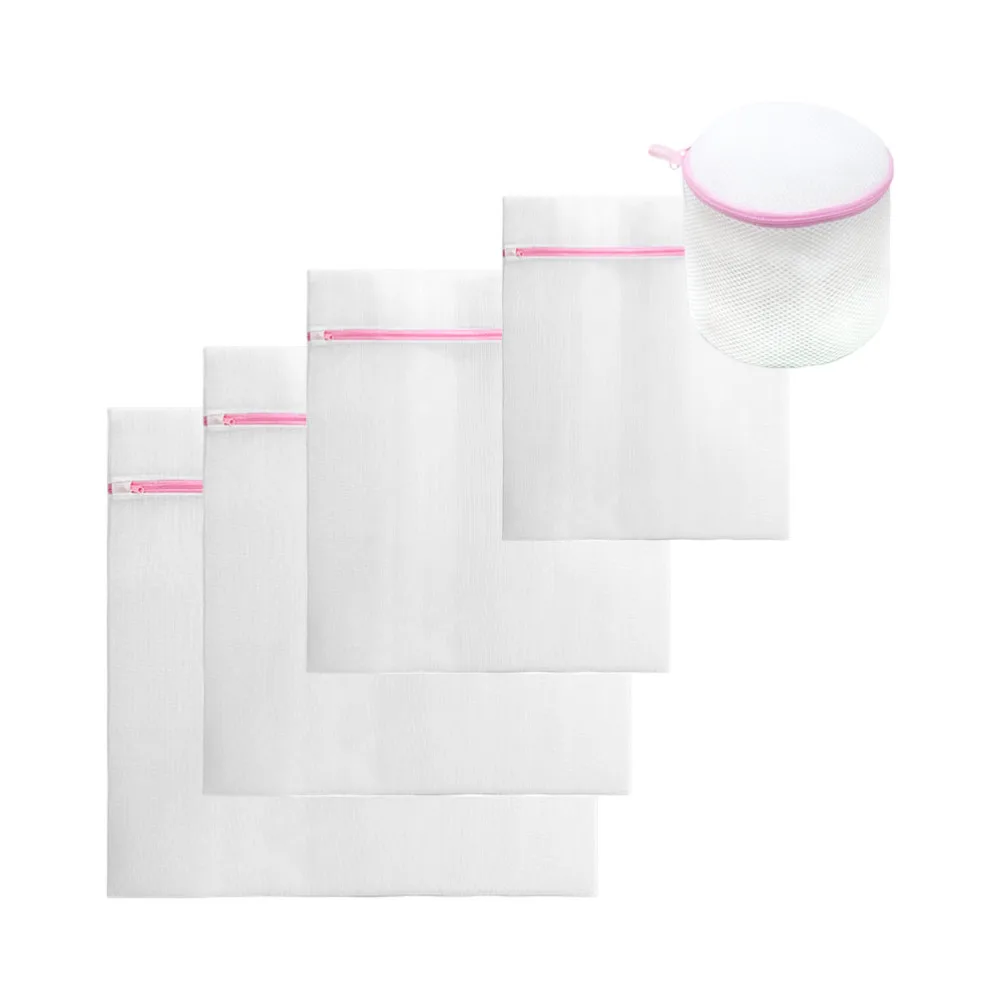 

5pcs Underwear Machine Mesh Wash Bag Travel Mesh Bag )