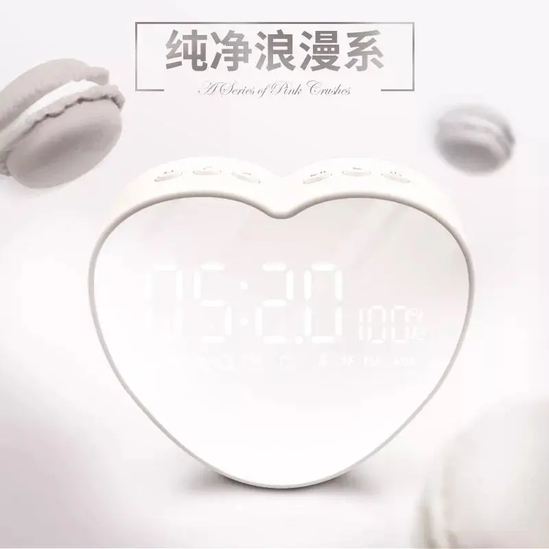 Электронный цифровой будильник настольный светодиодный ночной настольные часы