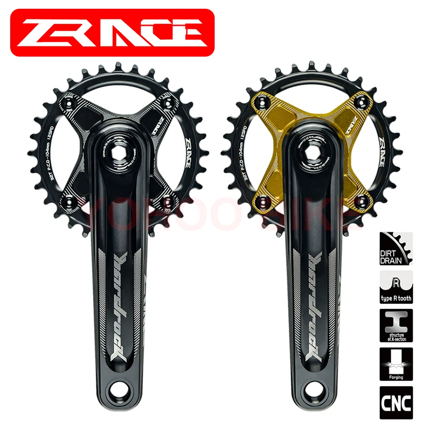 Шатун для горного велосипеда HARDROCK MTB 1X 10 11 12 Скоростей фиксированная Шестерня 170