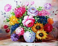 5d square diamond embroidery beautiful flowers diamond painting landscape cross stitch full square wall painting christmas gift