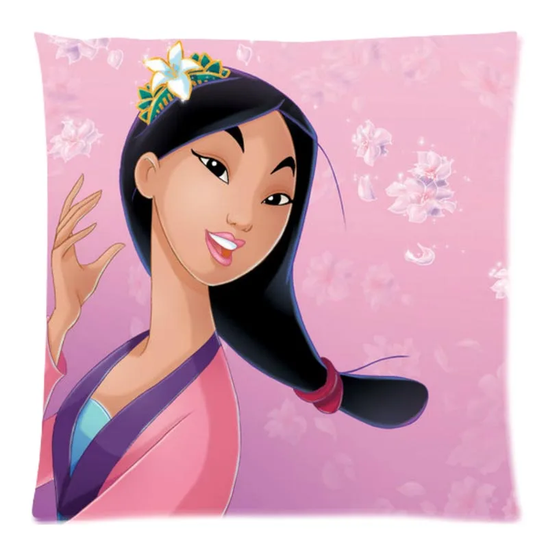 2019 персонализированные Наволочки с принтом Mulan наволочки из полиэстера для