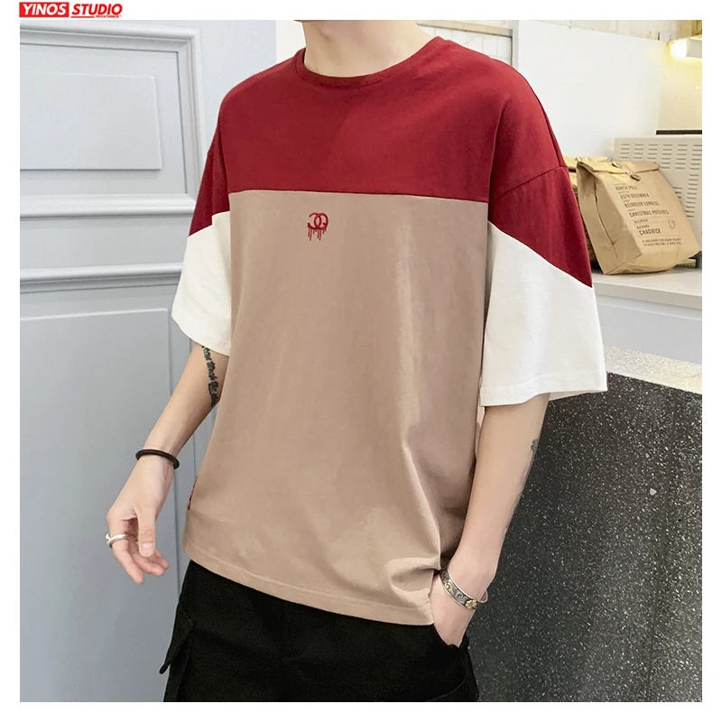 Прямая поставка Однотонная футболка в стиле хип-хоп коллекция 2020 года топы с