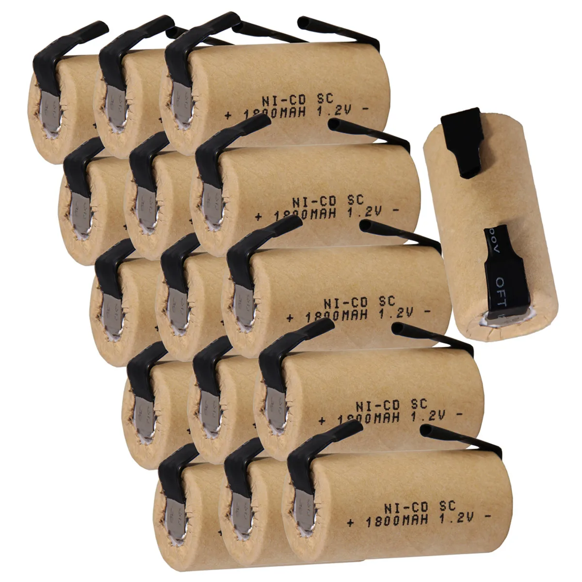 Новое поступление! 16 шт. батарея для электроинструмента SC 1 2 V никель-кадмиевые