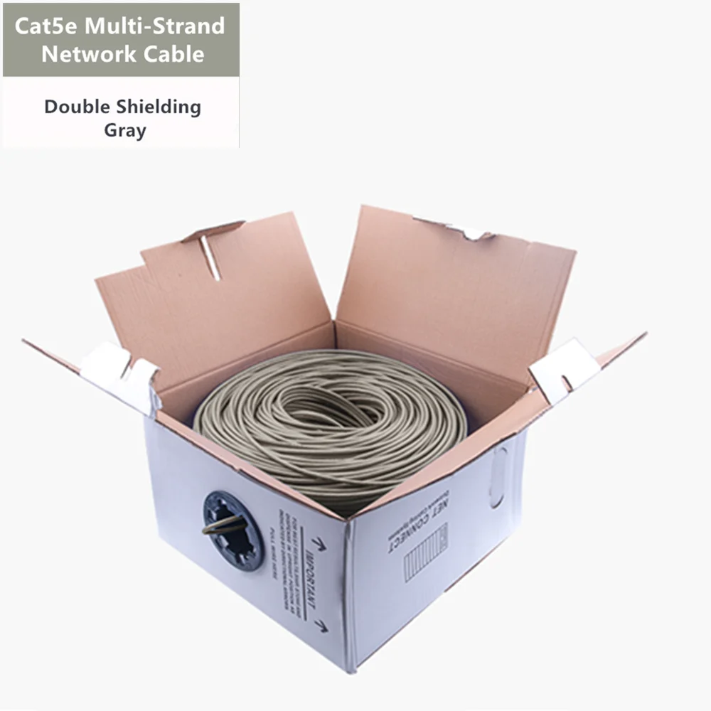 Cable de conexión Cat5e, Cable Ethernet de doble blindaje SFTP, Cable de...