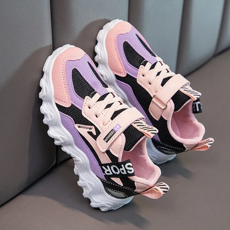 

New Fashion Kids Sneakers Children Shoes For Children Shoes Winter Plush Velvet Girls Sports Fashion Casual Shoes