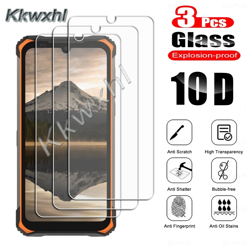 3PCS Tempered Glass For Doogee S40 Lite S98 S58 S59 S70 S86 Pro S88 Plus S95 S96 S97 X96 N40 Protective Screen Protector Film