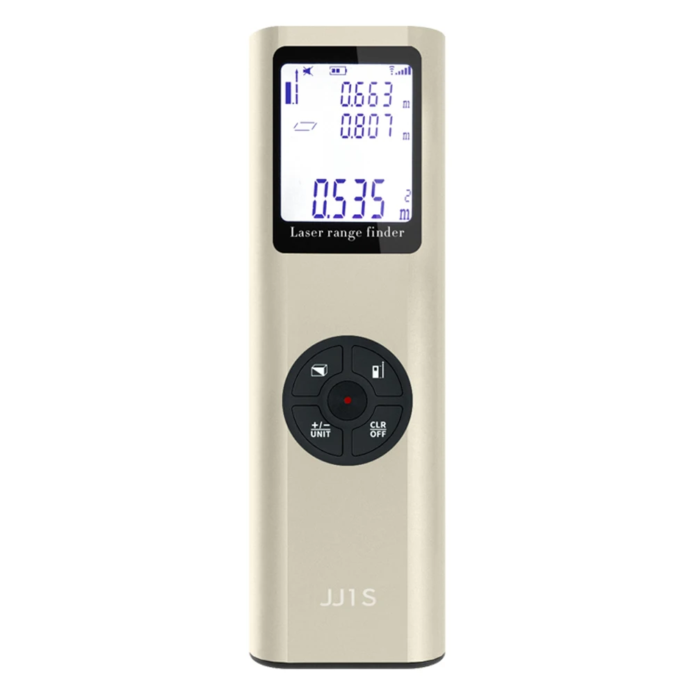 

Laser Rangefinder Handheld Portable Infrared Measuring Scale Small Size Indoor High Precisions Waterproof Dust Resistant Utility