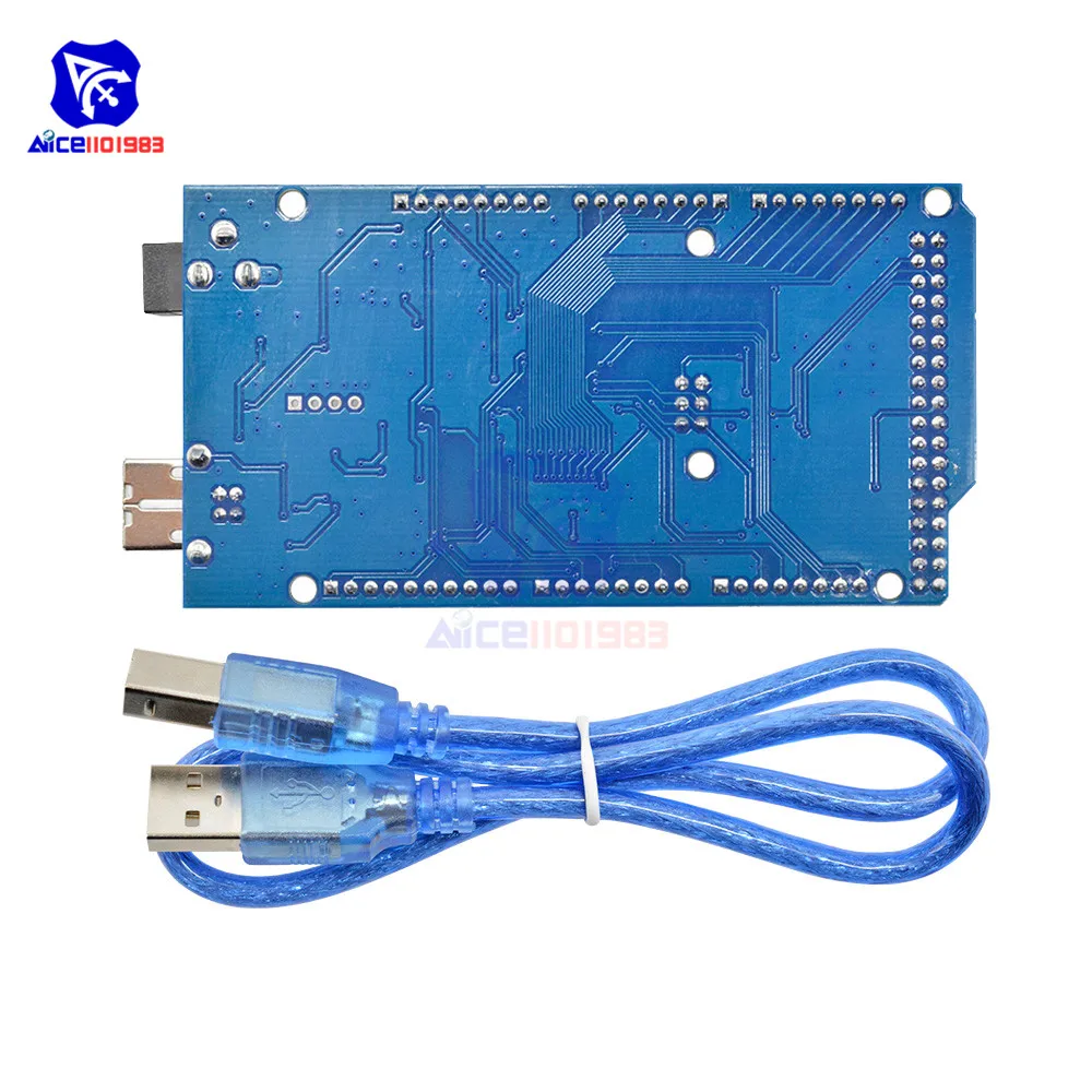 Расширительная плата diymore CH340 MEGA2560 с USB-кабелем типа B для Arduino | Электронные