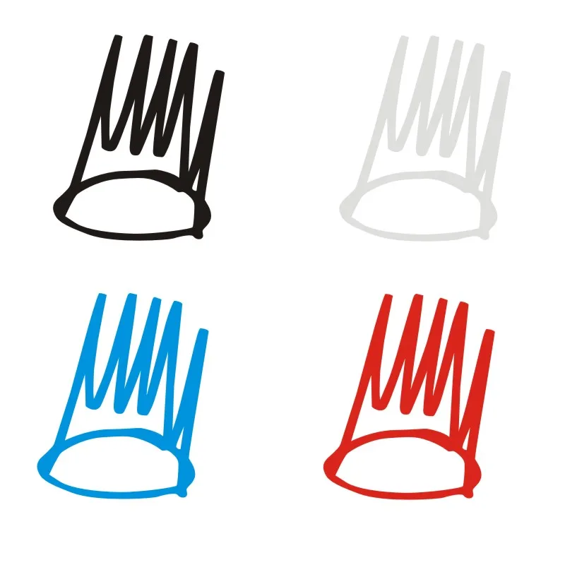 Корона виниловые наклейки автомобиля окна ноутбука Наклейка хип хоп Drake Rap знак