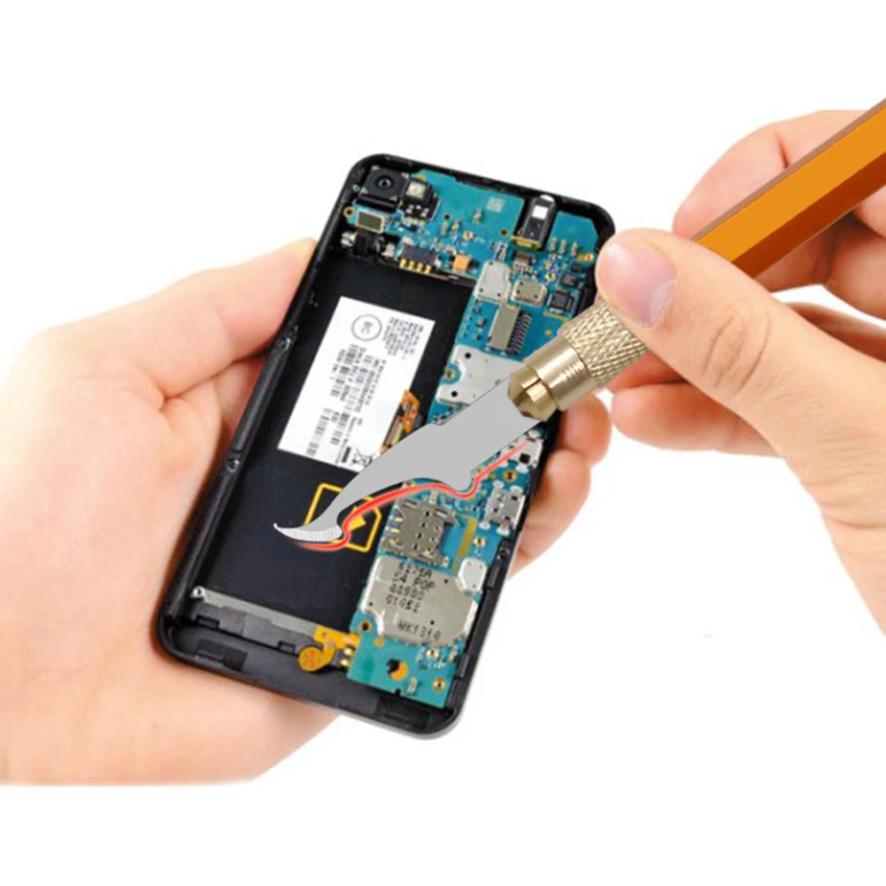 Скребок для удаления клея и микросхем ЦП набор инструментов 13 в 1 ремонта