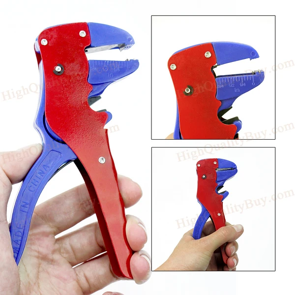 0.2-3 Square Mm Adjustable Automatic Cable Wire Stripper With Cutter Duckbill Bend Nose Bolt Clippers Strippin 0.2-3mm² | Инструменты