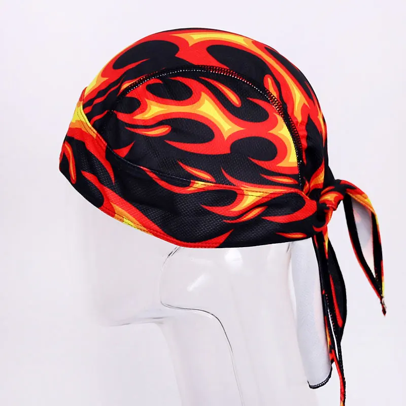 Шапка для езды на горном велосипеде головной убор с принтом пиратский платок