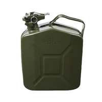 5l stainless steel metal jerry can stable and sealed gasoline drums fuel resistive internal coating stable and sealed for petrol
