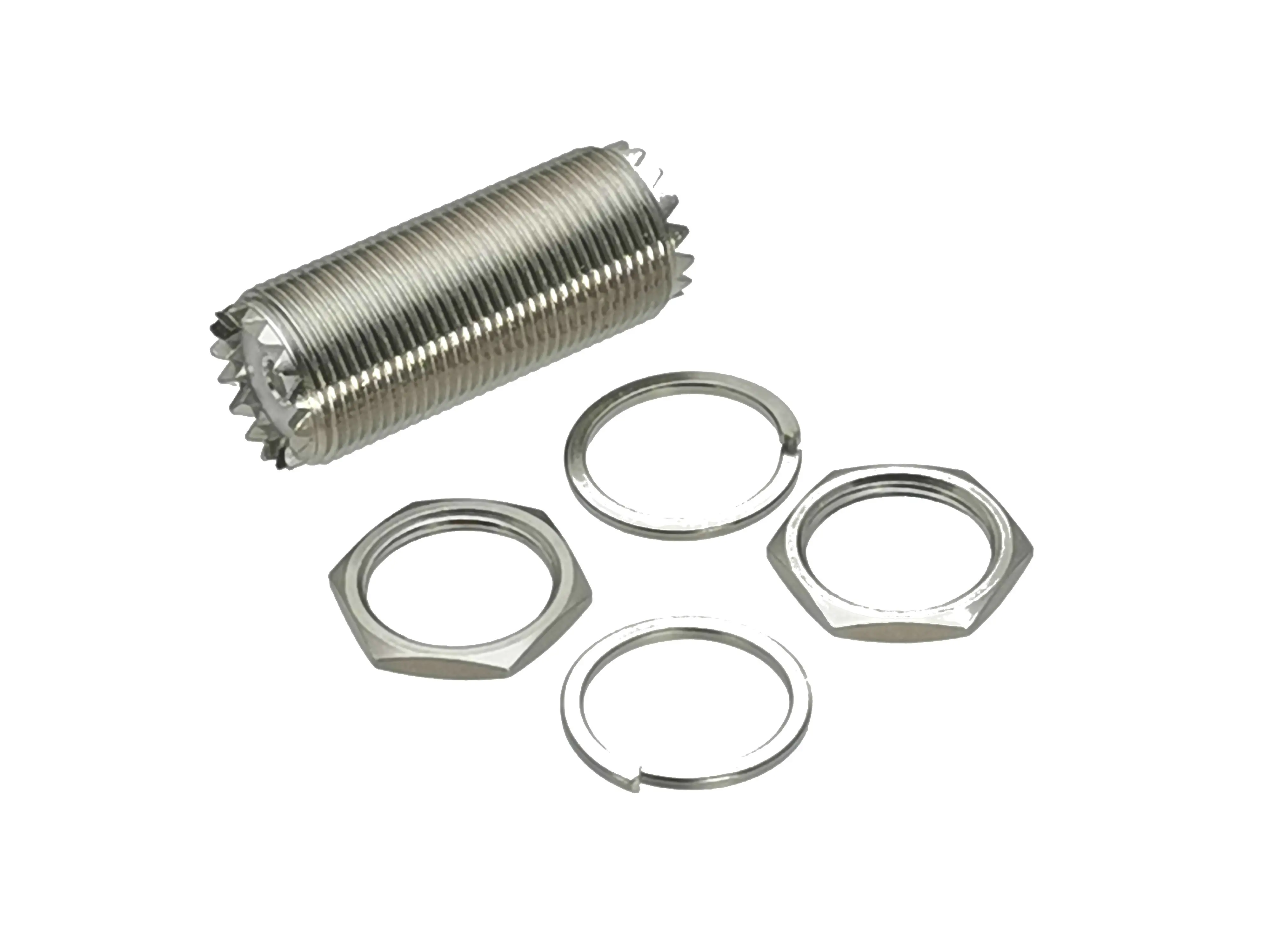 10Pcs Connector UHF SO239 Female Jack Bulkhead to Nut RF Adapter Coaxial High Quanlity | Строительство и ремонт