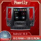Автомагнитола Fnavily Android 10 для Infiniti FX FX35 FX45, мультимедийный проигрыватель с GPS-навигацией и вертикальным экраном, 10,4 дюйма