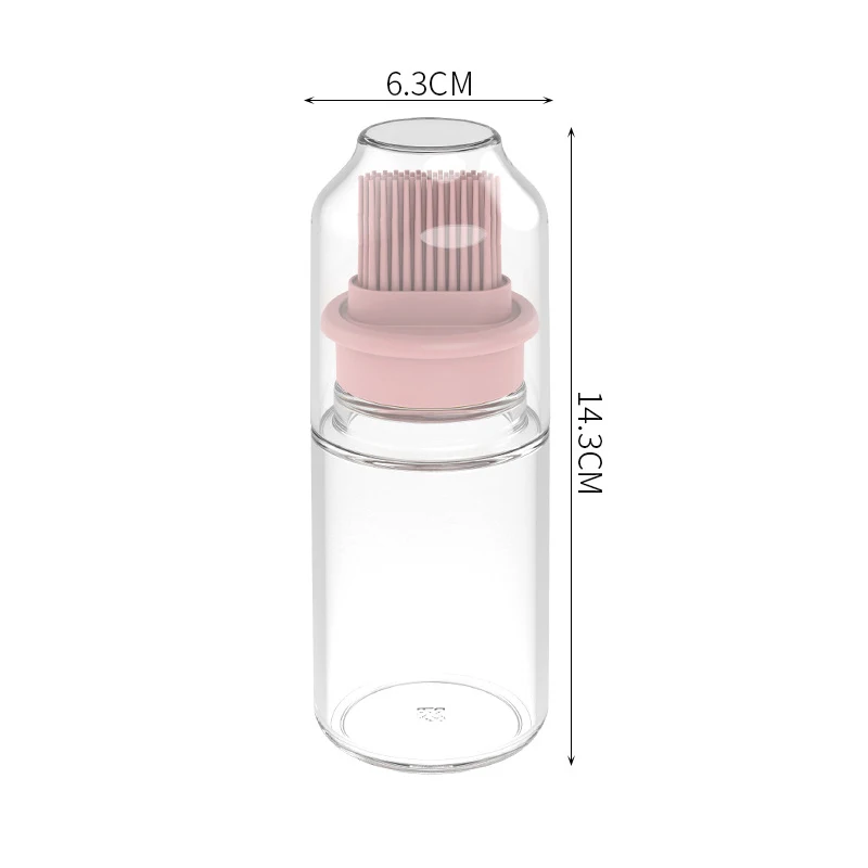 

Portable 1 Pcs Silicone Brush Oil Grill Oil Brushes Bottle With Brush Liquid Oil Pastry Kitchen Baking BBQ Tool Kitchen Tools