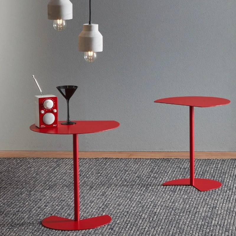 

Современный минималистичный угловой столик для гостиной, дивана, боковой столик черно-белого цвета, индивидуальный угловой стол для балкон...