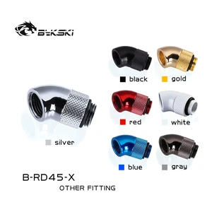 Bykski B-RD45-X Boutique, фитинги G14 ''45 градусов для изменения направления соединения шланговтрубок