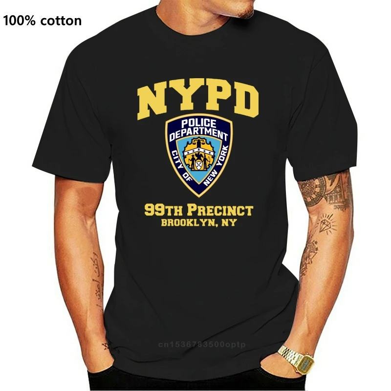 

Новая забавная Мужская футболка с принтом Футболки с круглым вырезом Brooklyn 99 Женская хлопковая футболка