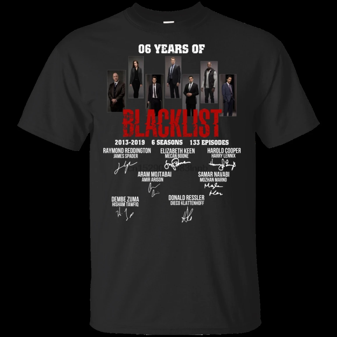 06 Year Of Blacklist Thank You For Thememories White Grey T Shirt Men Women Y |