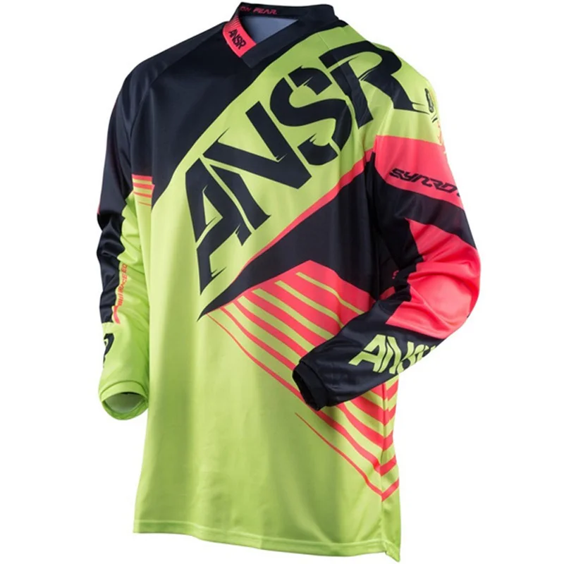 2021 answer moto gp dh mtb shirt xxxl cycling mx cross motorcycle motocross clothe jersey breathable quick dry wear |