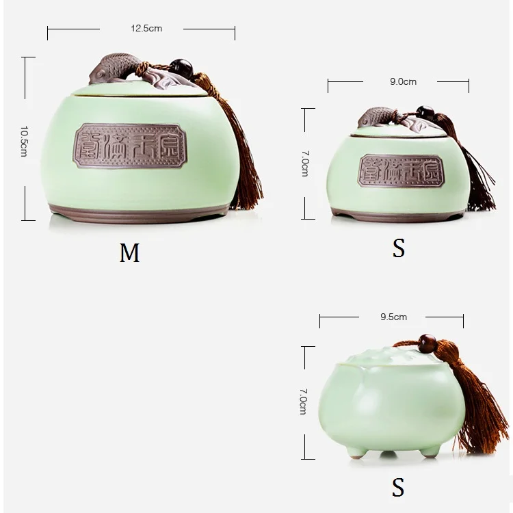 Чайная коробка Lotus Ceramic банка для хранения сахара чая кофе специй кухонные