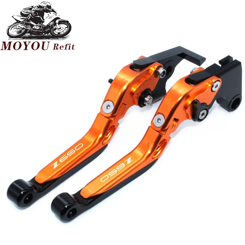 

For KAWASAKI Z650 Z 650 2017 2018 2019 2020 Motorcycle Accessories CNC Adjustable Folding Extendable Brake Clutch Levers