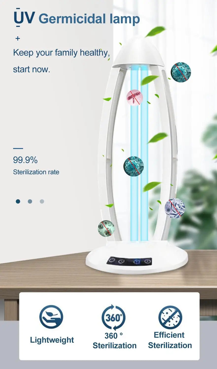 Озоновая Ультрафиолетовая лампа для стерилизации 38 Вт 110 В 220 В|Ультрафиолетовые
