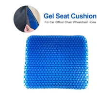 comfort orthopedic chair seat cushion gel seat cushion honeycomb non slip home office seat cushion for health care pain pad