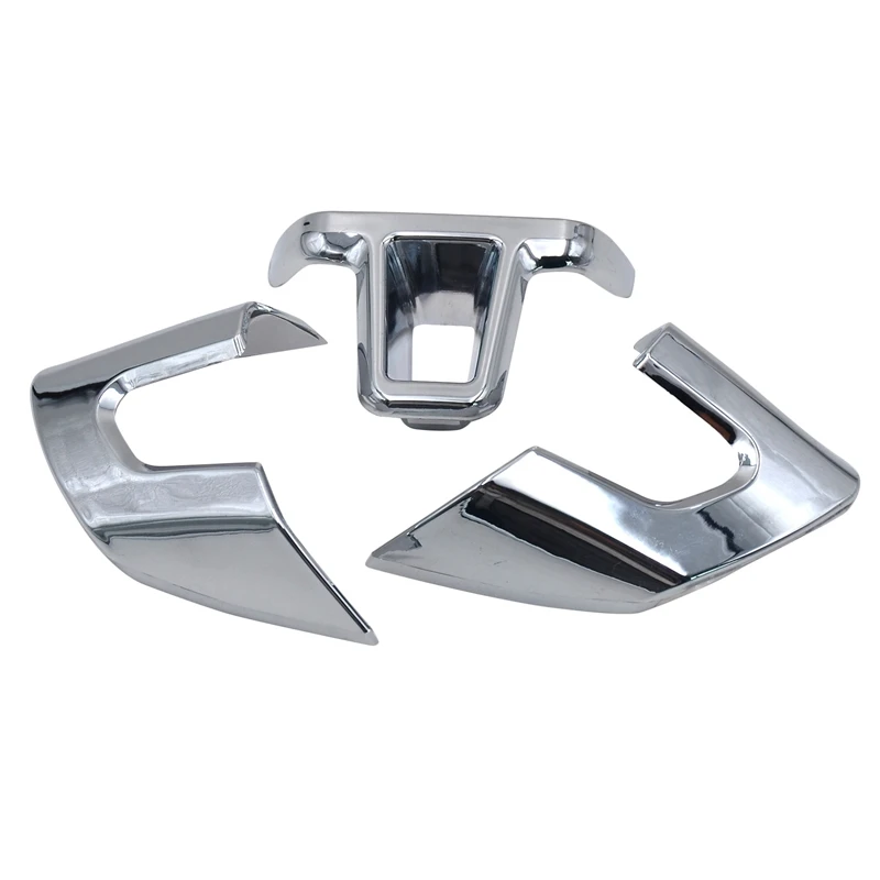 

Хромированная отделка на руль, наклейка, чехол, Декор, подходит для Golf Bora JETTA MK5 6