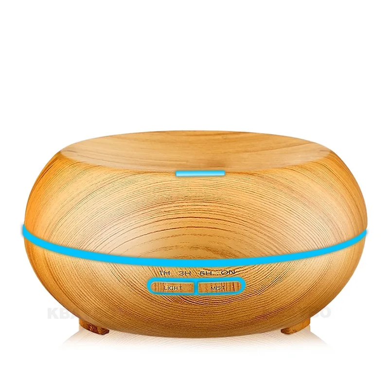 Ультразвуковой увлажнитель воздуха с древесным зерном 200 мл диффузоры эфирного