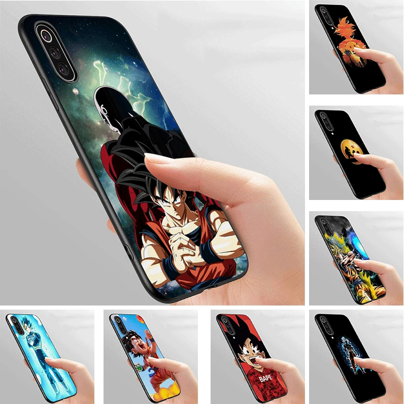 Мобильный чехол для телефона из мягкого черного ТПУ Xiaomi Redmi Note 8T Pro 7 5 6 4 4X 5A Dragon Ball