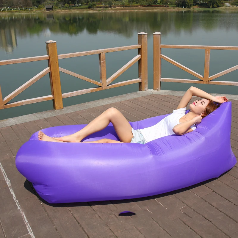 Ленивый диван надувная подушка для кемпинга с быстрым светом портативный