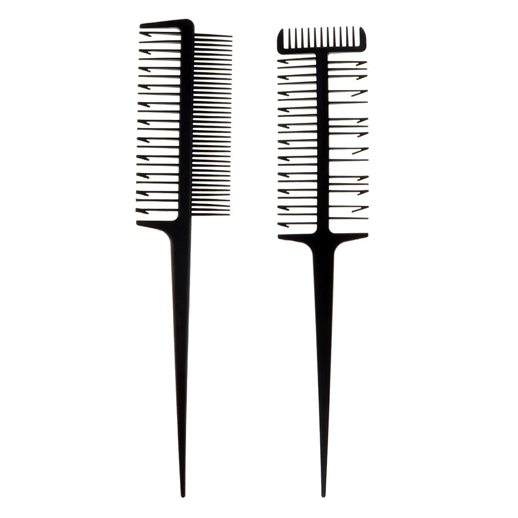 Парикмахерская расческа для волос 2 шт. 3 вида термостойкий триммер | Красота и